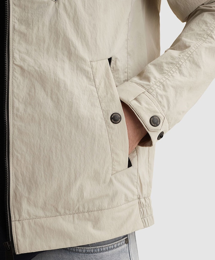 Heren jas beige