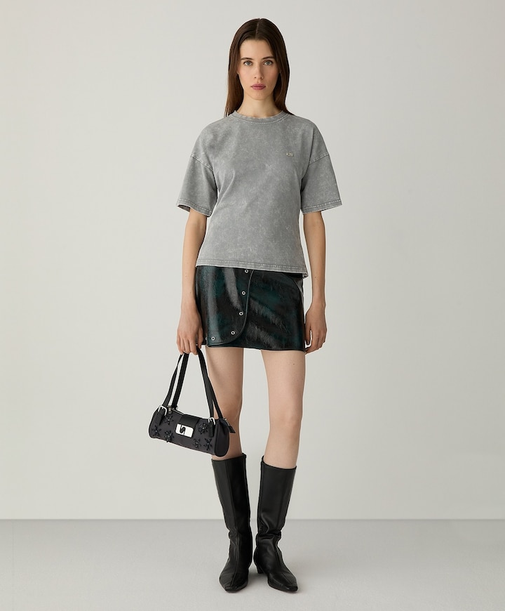 Dames T-shirt grijs
