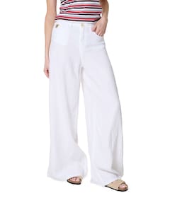 Marlene 8032 Linen Summer dames jeans wit