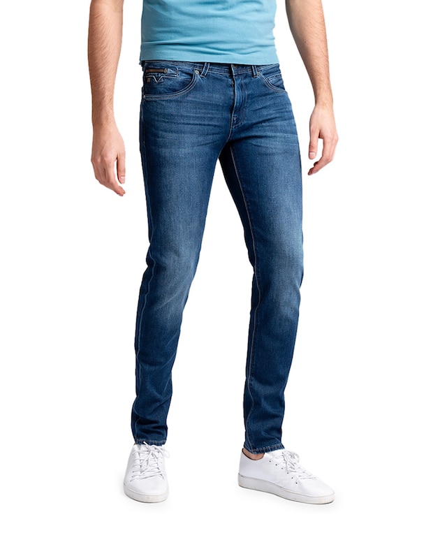 V850 RIDER Blue Horizon Comfort jeans blauw