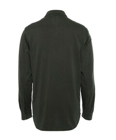 Heren overhemd lange mouw groen