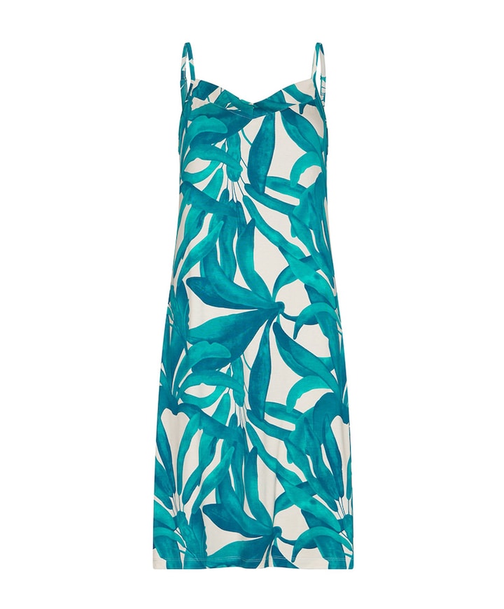 Dames nachthemd blauw