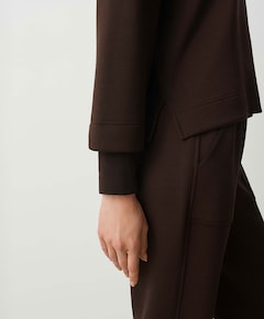 Dames sweater bruin