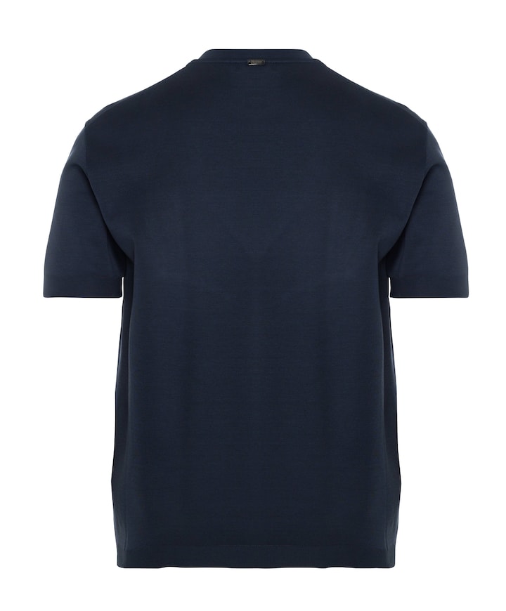 Heren T-shirt blauw