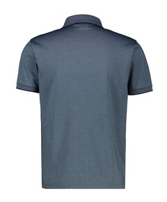 Heren polo blauw