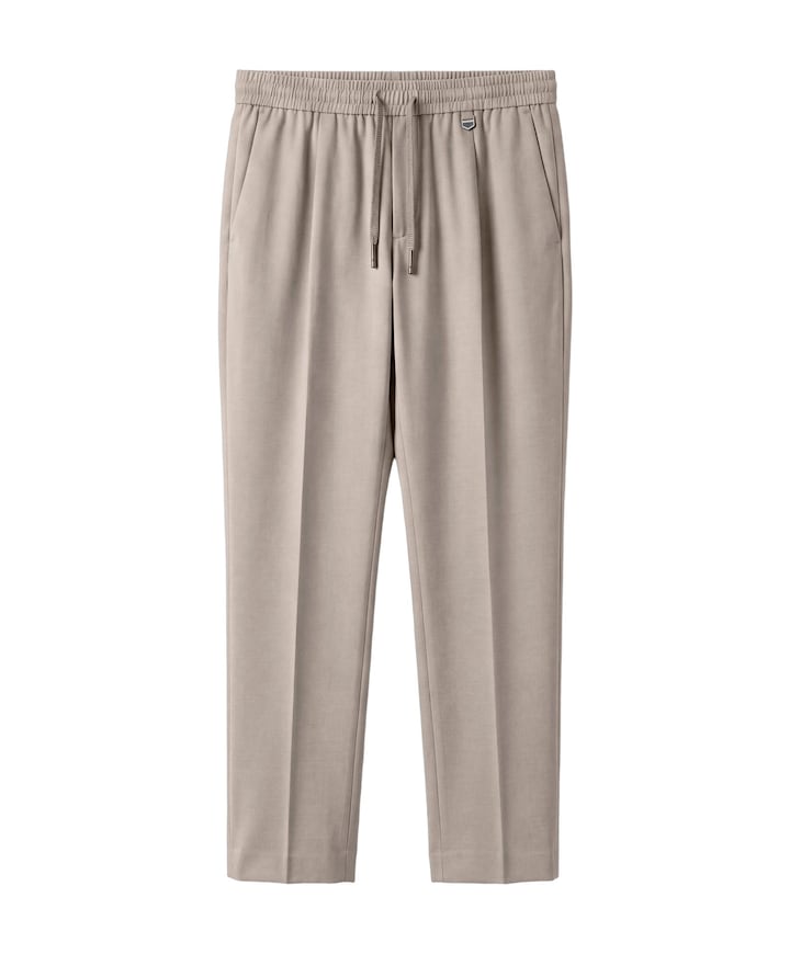 regular fit jongens pantalon beige