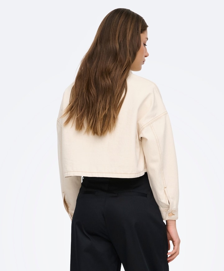 Dames spijkerjas  ecru