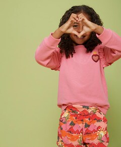 Meisjes sweater roze