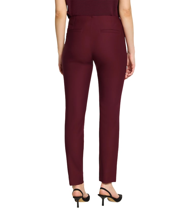 7/8 dames broek bordeaux