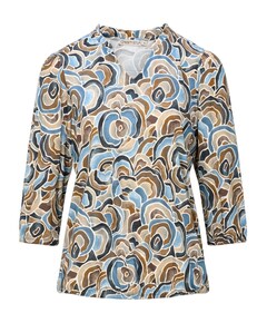 Dames longsleeve blauw