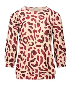 Dames longsleeve rood