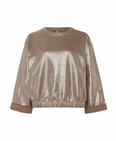 Dames sweater goud