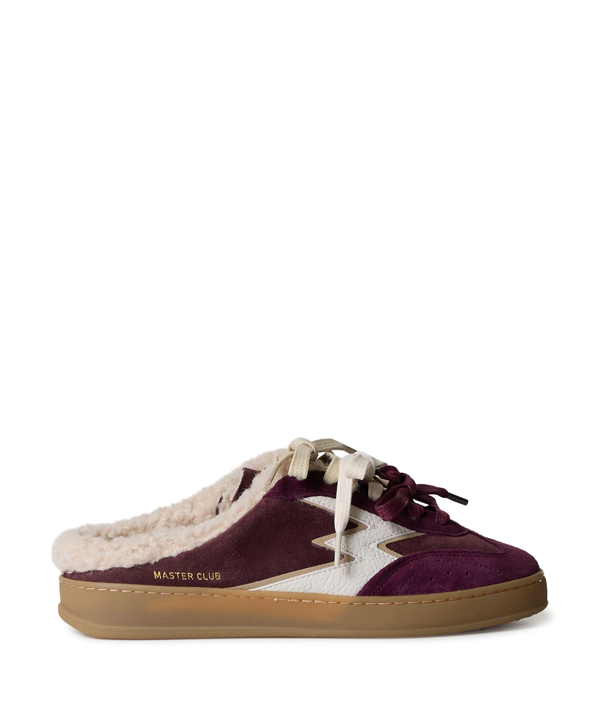CLUB MULE PATCHWORK dames clogs bordeaux