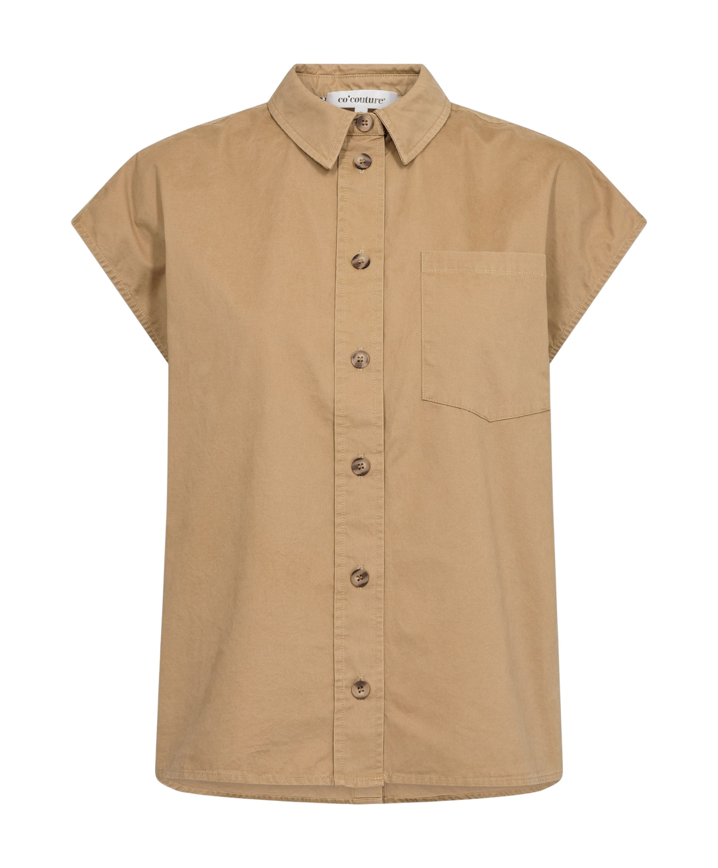 Dames blouse beige