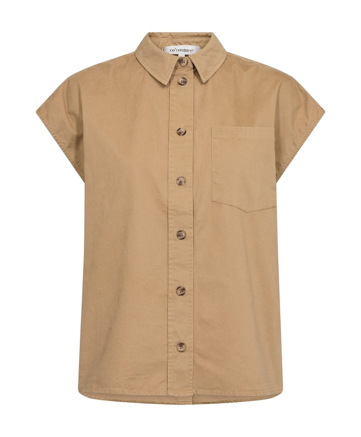 Dames blouse beige