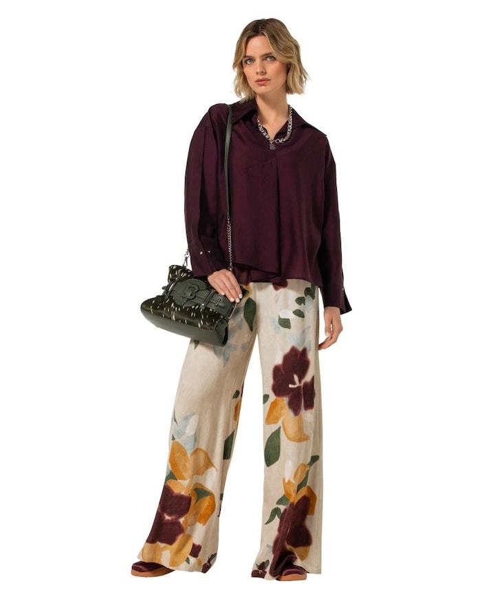 Dames blouse paars
