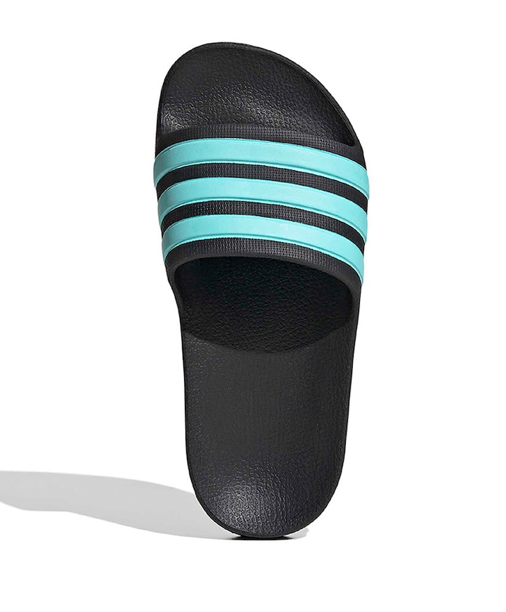 ADILETTE AQUA K jongens badslipper zwart