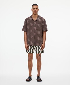 Forest waver heren zwembroek groen