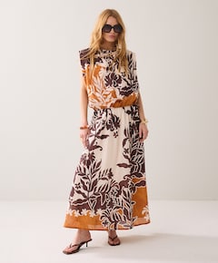 Dames rok multicolor