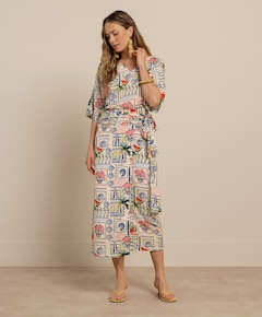 Dames blouse multicolor