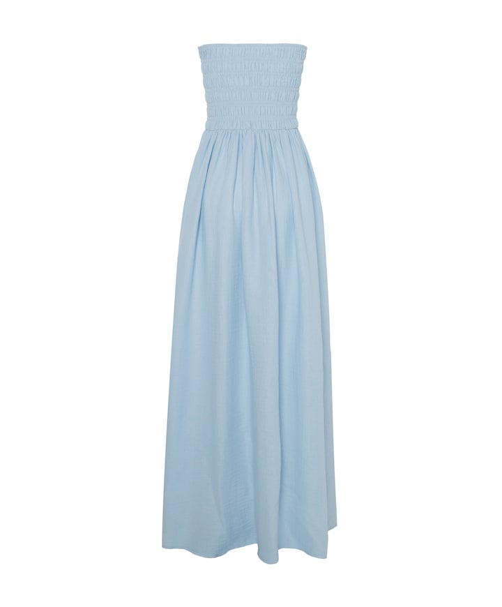 Dames jurk blauw