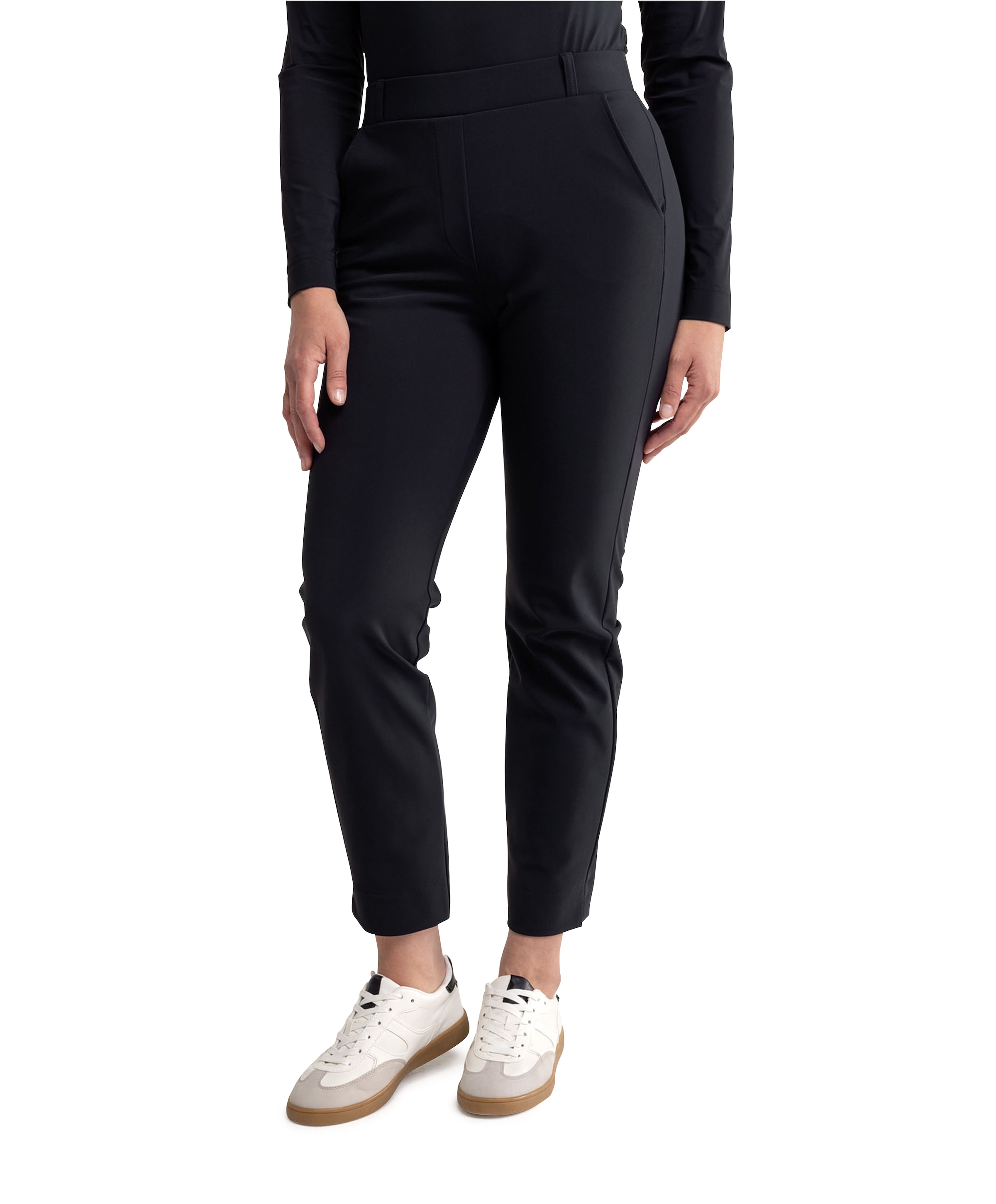Anne bonded trousers zwart