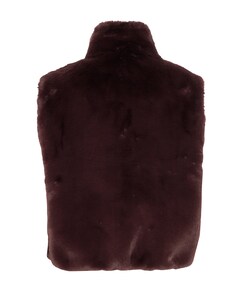 Dames gilet bordeaux