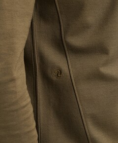 Heren overhemd lange mouw beige