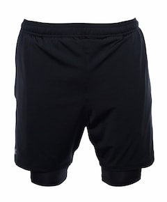 Ua Tech Vent 2in1 Short-blk heren shorts zwart