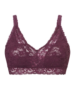 Dames bralette bordeaux