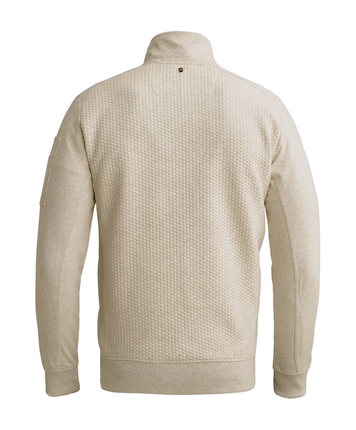 Heren vest ecru