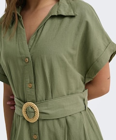 Dames jurk groen