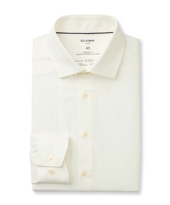 Heren overhemd lange mouw ecru