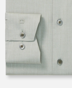 Heren overhemd lange mouw groen