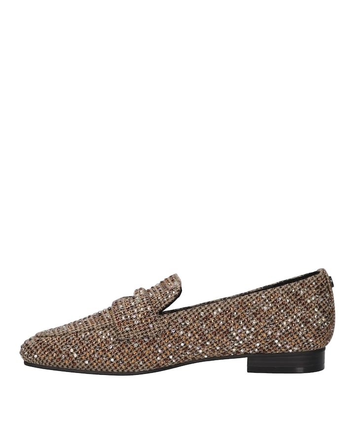 dames loafers beige