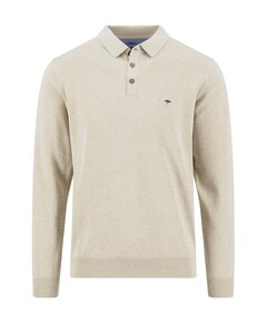 Heren polo beige