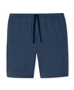 Heren pyjama short blauw