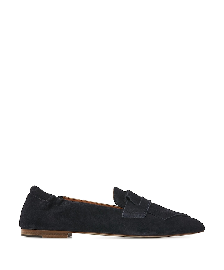 Lola Oakley dames loafers blauw