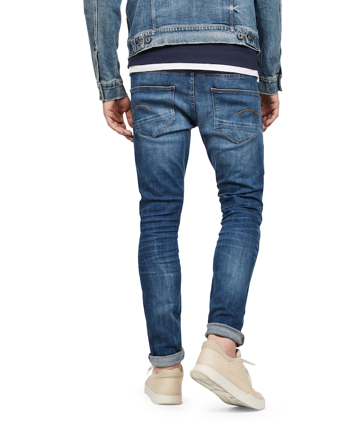 Revend Skinny heren jeans blauw