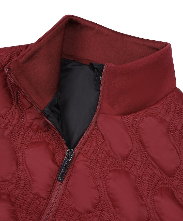 Dames jas bordeaux