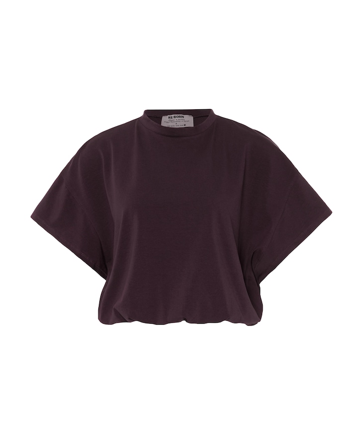 Dames T-shirt bordeaux
