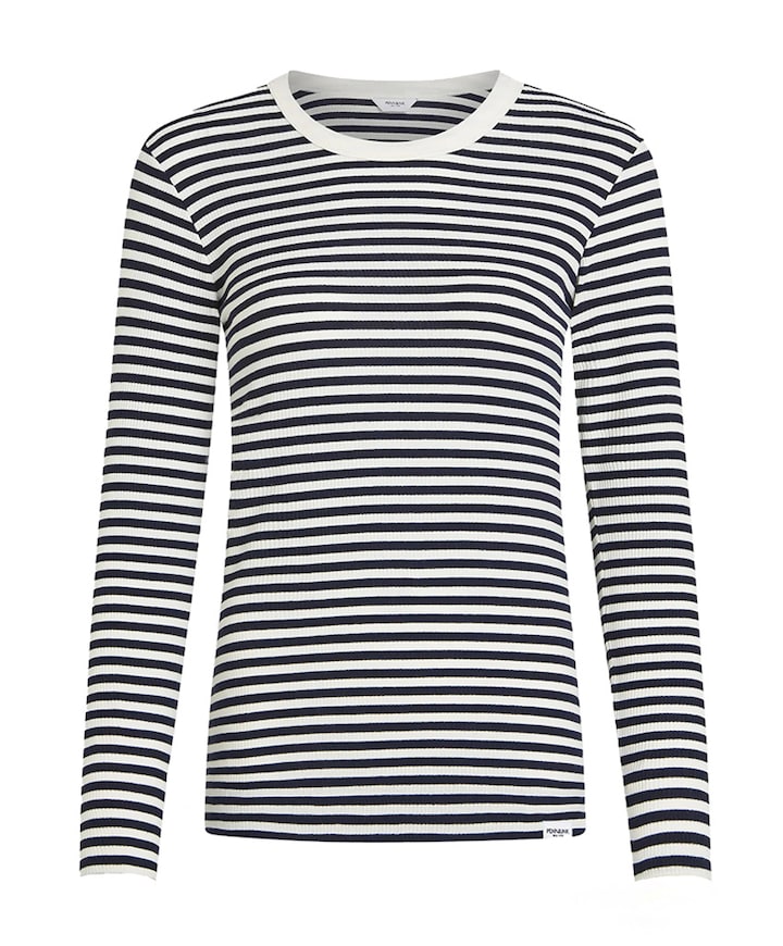 Dames longsleeve ecru