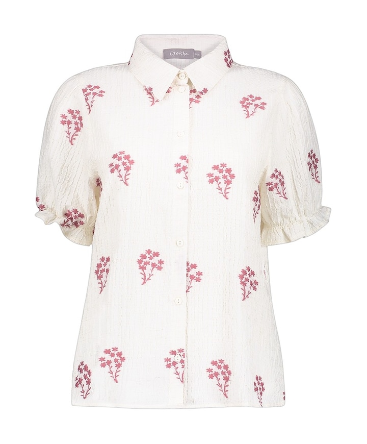 Dames blouse ecru