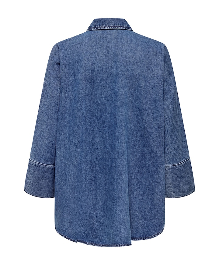 Dames blouse blauw