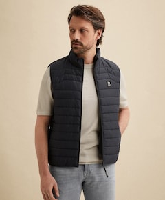 Heren bodywarmer blauw