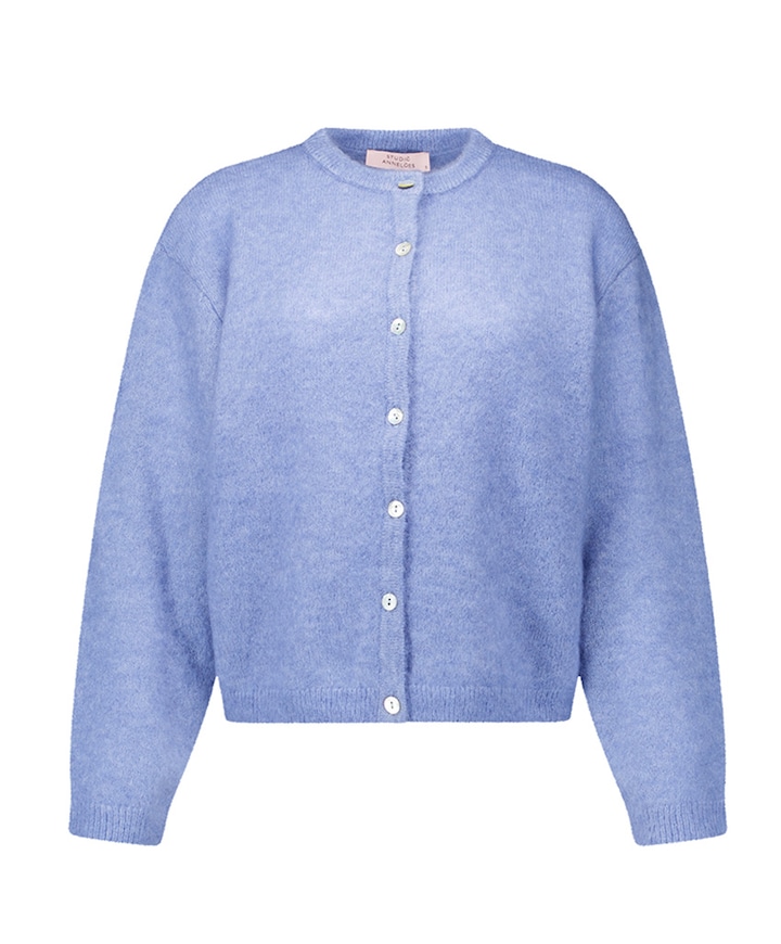 Dames vest blauw