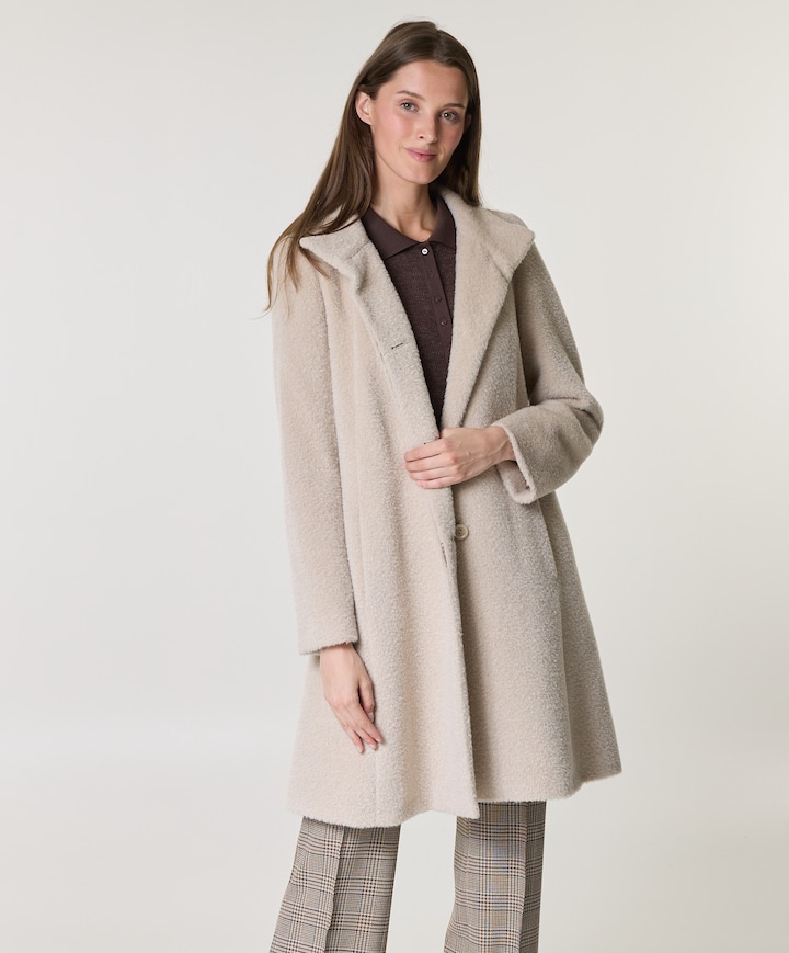 Dames jas beige