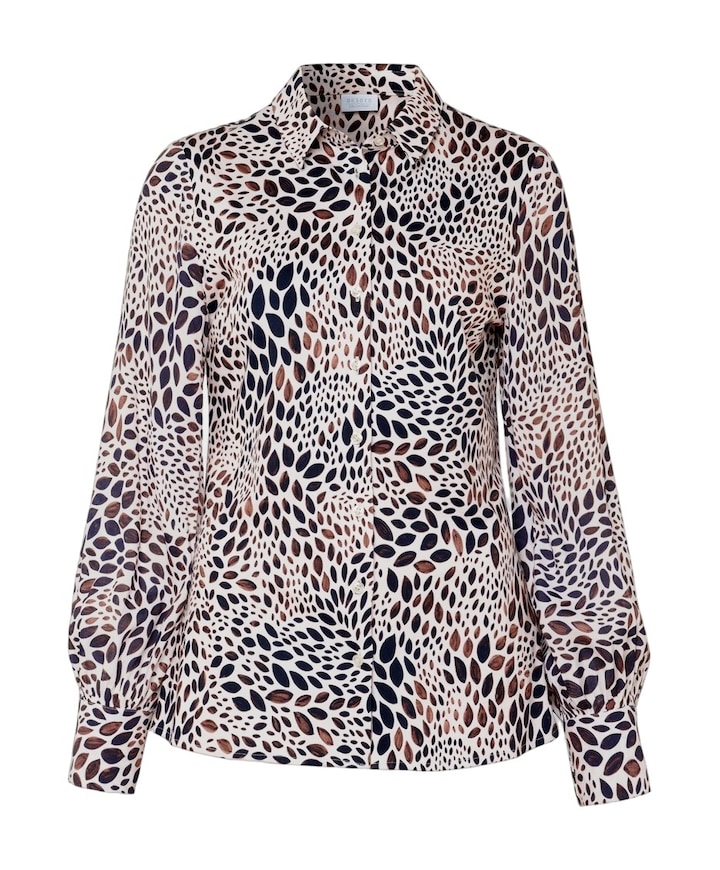 Dames blouse beige