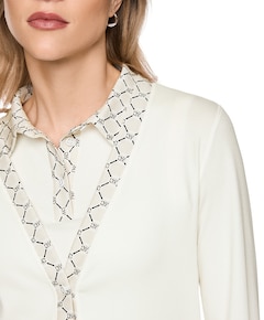 Dames vest ecru