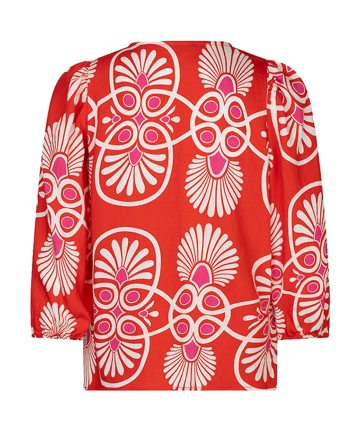 Dames blouse rood
